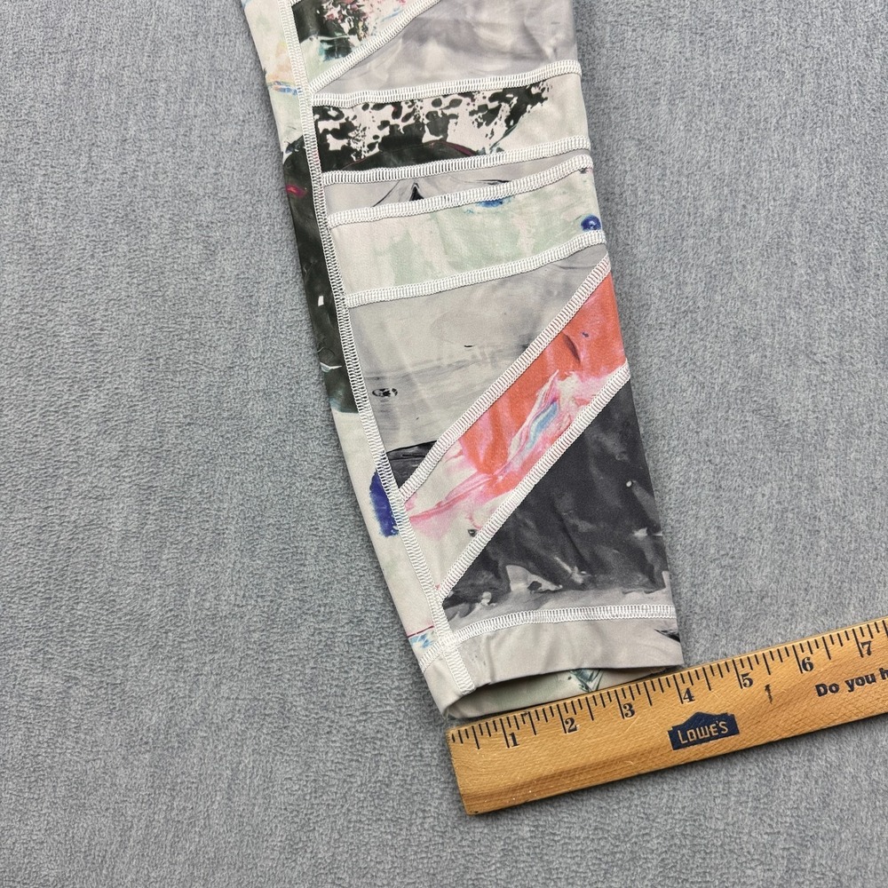 Lululemon Leggings Womens‎ 8 White Pigment Wave High Times Pant Full-On Luon 26" - Picture 8 of 11
